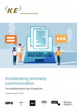 Accelerating scholarly communication - The transformative role of preprints