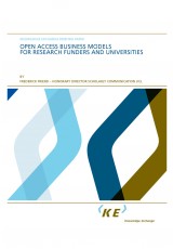 Open Access Business Models for research funders and universities
