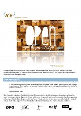 Knowledge Exchange Discussion Paper on Open Knowledge