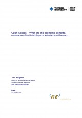Open Access – What are the economic benefits? A comparison of the United Kingdom, Netherlands and Denmark