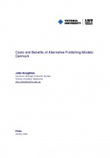 Costs and Benefits of Alternative Publishing Models: Denmark