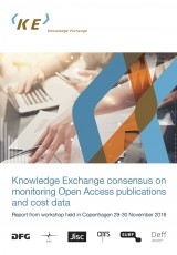 Knowledge Exchange consensus on monitoring Open Access publications and cost data