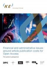 Financial and administrative issues around article publication costs for Open Access