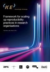 Framework for scaling up reproducibility practices in research organisations